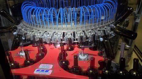 wine bottle handling parts