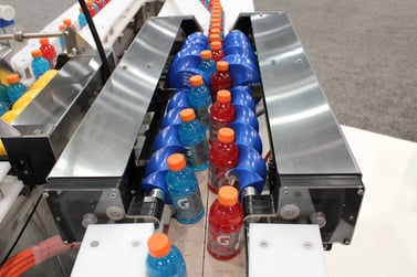 dividing gatorade bottles