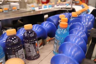 Smart Divider with Gatorade Bottles